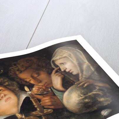 A Vanitas Allegory, Homo Bulla Est by Jacques II de Gheyn