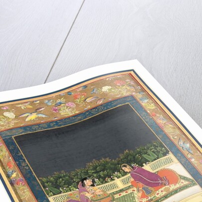 A chess game, Mughal India, second half of the 18th century by Indian School