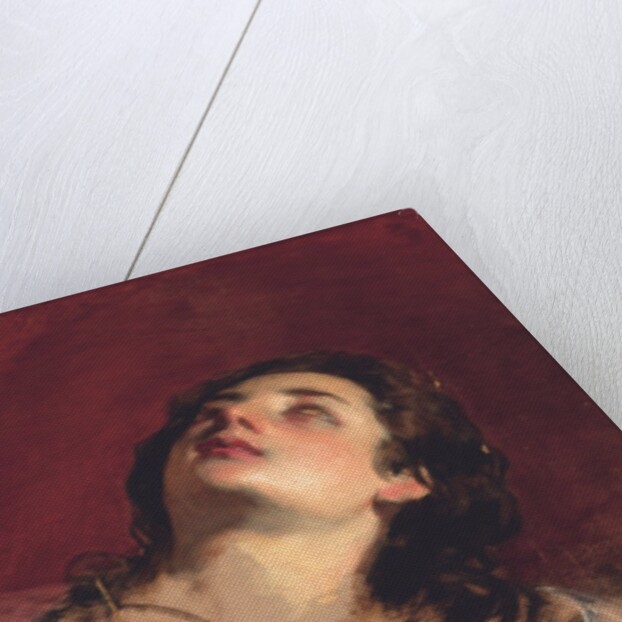 Study of a head of a woman by Friedrich von Amerling