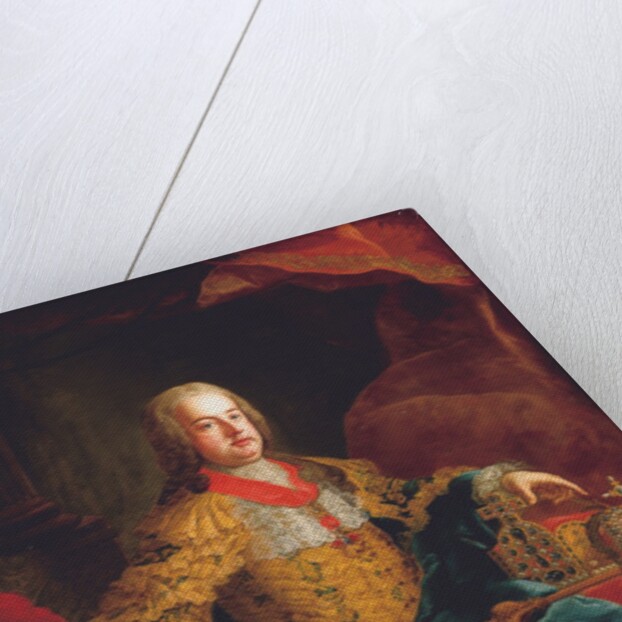 Portrait of Emperor Franz I, 1752 by Johann-Gottfried Auerbach