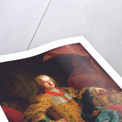 Portrait of Emperor Franz I, 1752 by Johann-Gottfried Auerbach