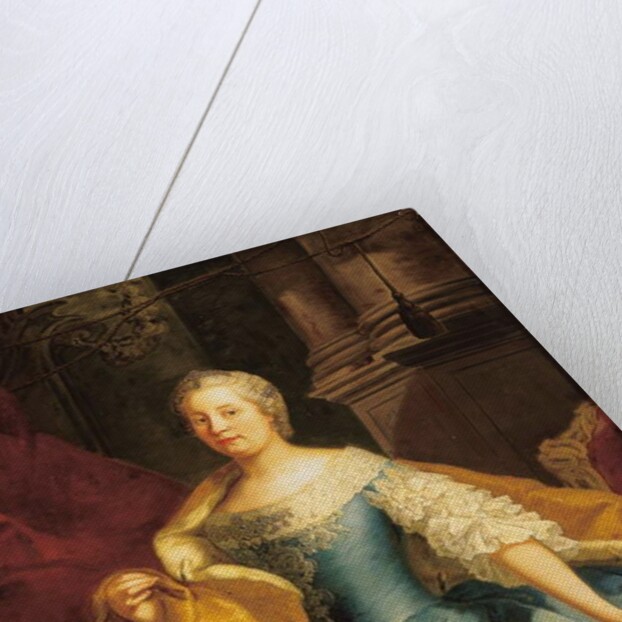 Portrait of Empress Maria Theresa, 1749 by Johann-Gottfried Auerbach