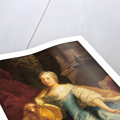 Portrait of Empress Maria Theresa, 1749 by Johann-Gottfried Auerbach