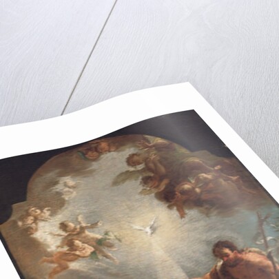 The Baptism of Christ by Michel Angelo Unterberger