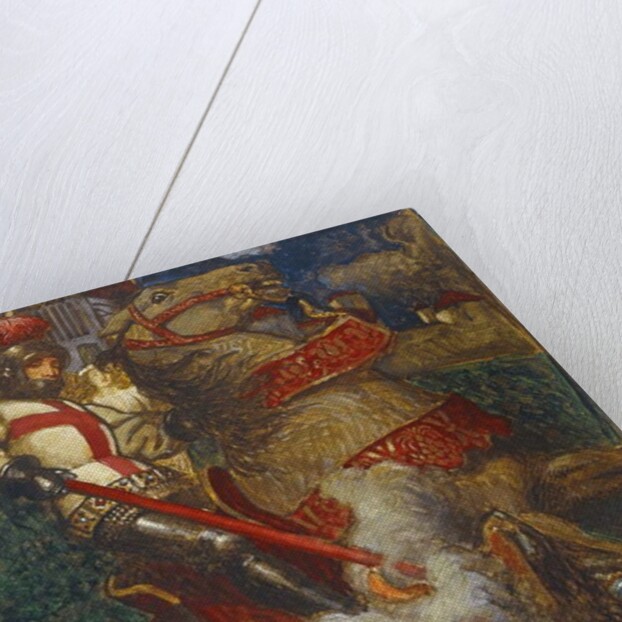 St. George slaying the dragon, 1908 by John Byam Liston Shaw