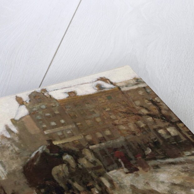 Bridge over Singel Canal by the Paleisstraat, Amsterdam, c.1895-1900 by Georg-Hendrik Breitner