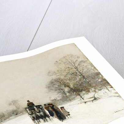 In the Snow by Luigi Loir