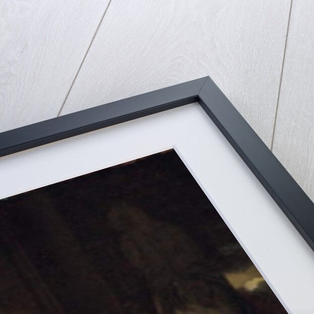 A lady playing the lute in a portico by Pieter van der Werff