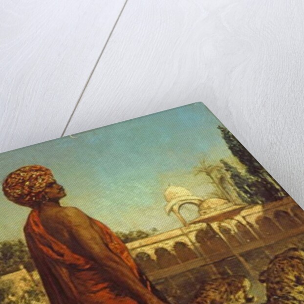 The Palace Guard with Two Leopards by Jean Joseph Benjamin Constant