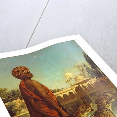 The Palace Guard with Two Leopards by Jean Joseph Benjamin Constant