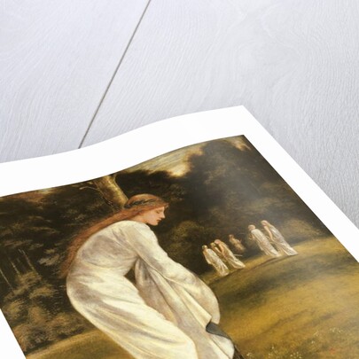 The Princess Tied to a Tree by Edward Coley Burne-Jones