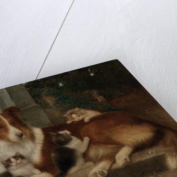 Best of Friends, 1906 by Wilhelm Schwar