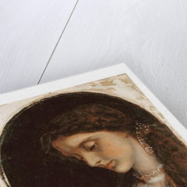 Elaine with the Armour of Lancelot, 1870 by Arthur Hughes