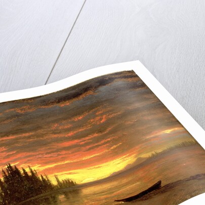 California Sunset by Albert Bierstadt