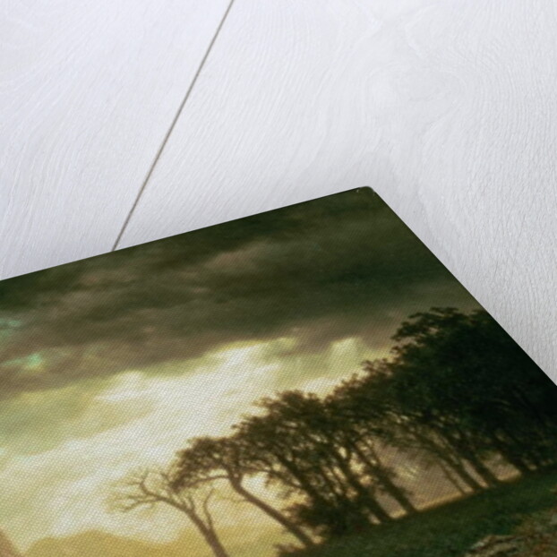 Passing Storm in Yosemite, 1865 by Albert Bierstadt