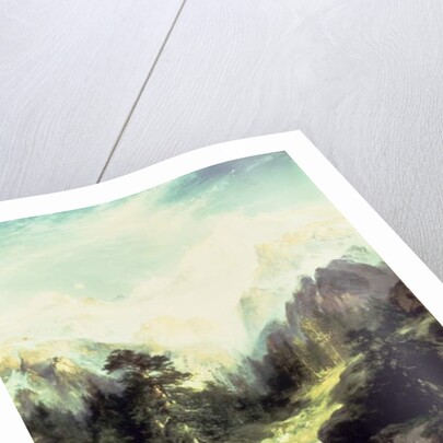 In the Teton Range, 1899 by Thomas Moran