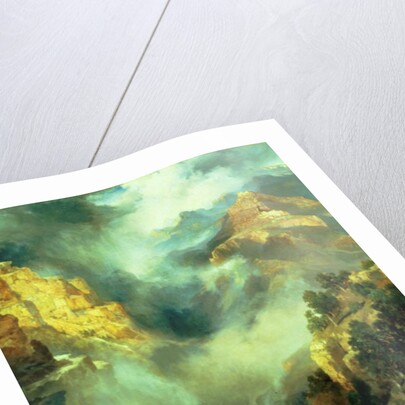 Mist in the Canyon, 1914 by Thomas Moran