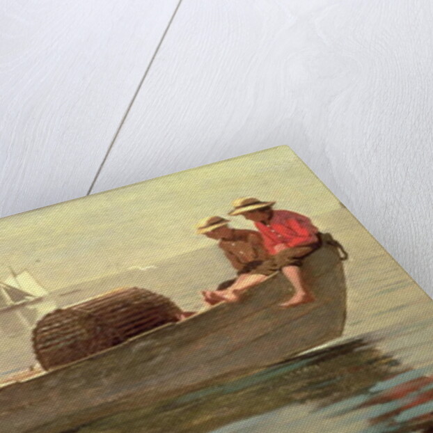 Three Boys in a Dory, 1873 by Winslow Homer