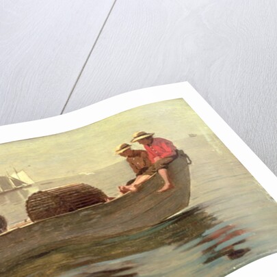 Three Boys in a Dory, 1873 by Winslow Homer