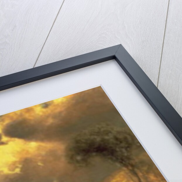 Stormy Skies above Echo Lake, White Mountains by James Fairman