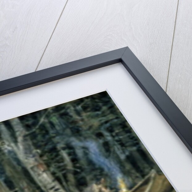 A Camp Site by the Lake, 1908 by Charles Marion Russell