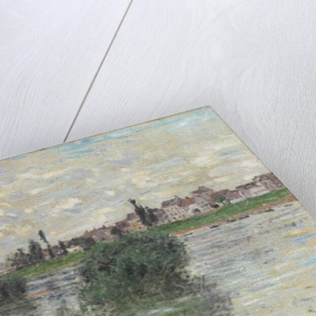 The Seine at Lavacourt, 1879 by Claude Monet