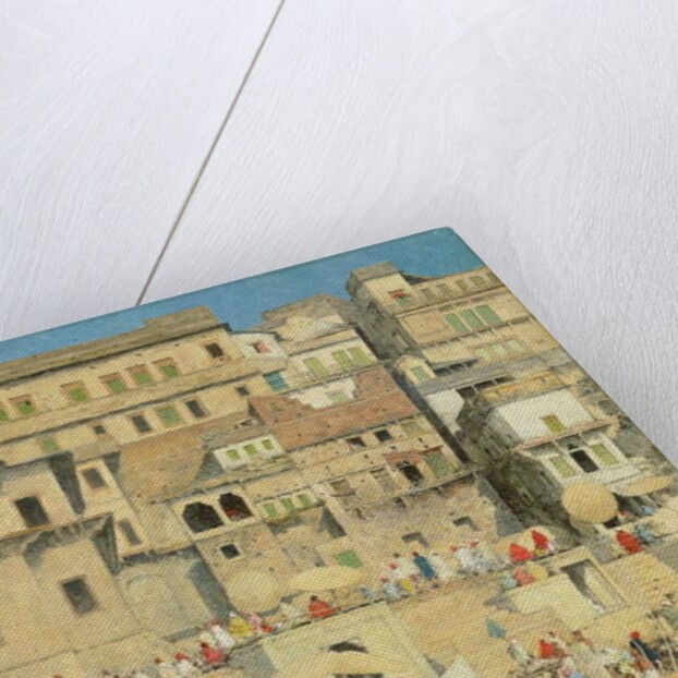 Benares, Blue is the Sky by Mortimer Ludington Menpes