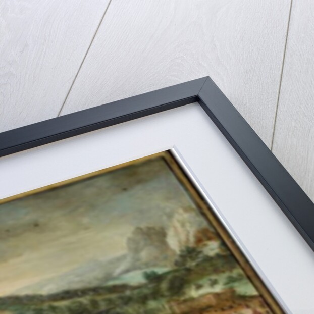 A siege at Therouanne, with an army led by Charles V encamped below the city by Herri met de Bles