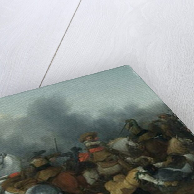 A cavalry skirmish, 1632 by Palamedes Palamedesz