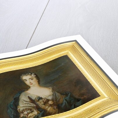 A lady called Louise-Jeanne de Durfot, Duchesse de Mazarin et de la Meilleraye, c.1750 by French School