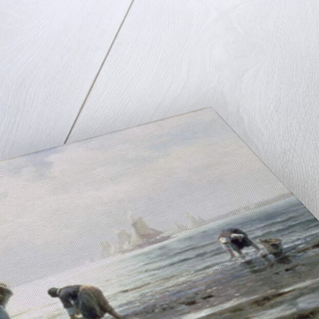 Oyster Gatherers, 1883 by Edward Moran