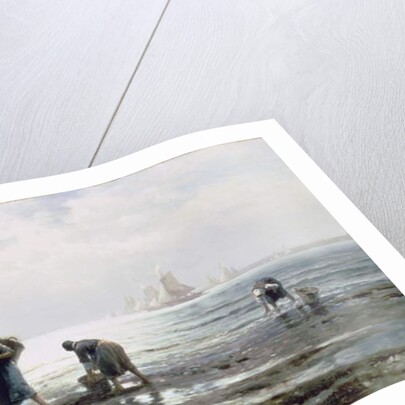 Oyster Gatherers, 1883 by Edward Moran