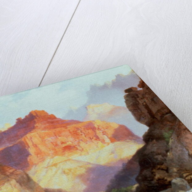 Under the Red Wall, Grand Canyon of Arizona, 1917 by Thomas Moran