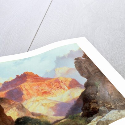 Under the Red Wall, Grand Canyon of Arizona, 1917 by Thomas Moran