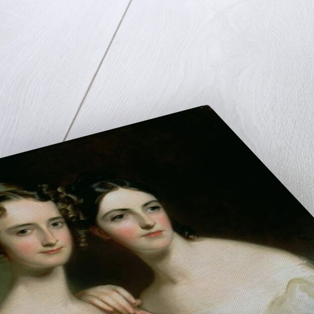 Portrait of Ellen and Mary McIlvaine, 1834 by Thomas Sully