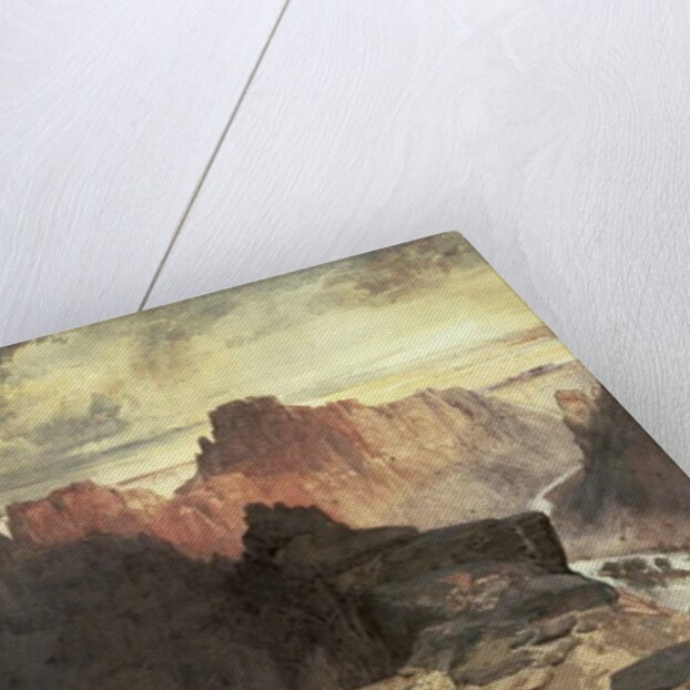 Summer, Amphitheatre, Colorado River, Utah Territory by Thomas Moran