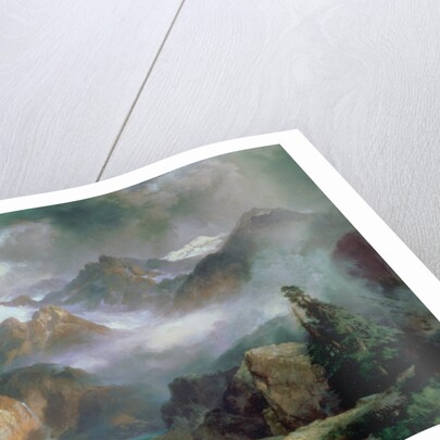 Index Peak, Yellowstone National Park, 1914 by Thomas Moran