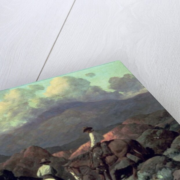 Into the Jackson Hole Country, 1937 by Frank Tenney Johnson