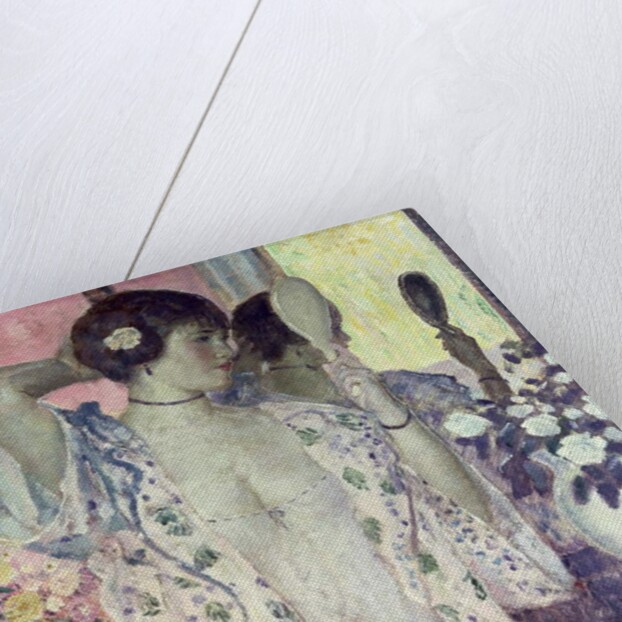 The Hand Mirror by Frederick Carl Frieseke