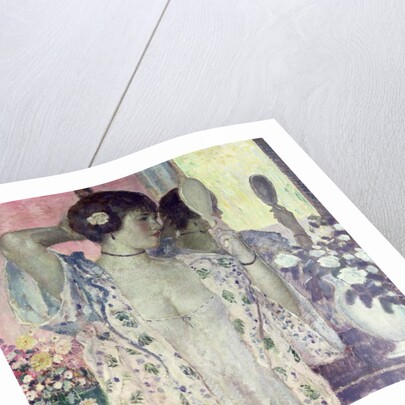 The Hand Mirror by Frederick Carl Frieseke