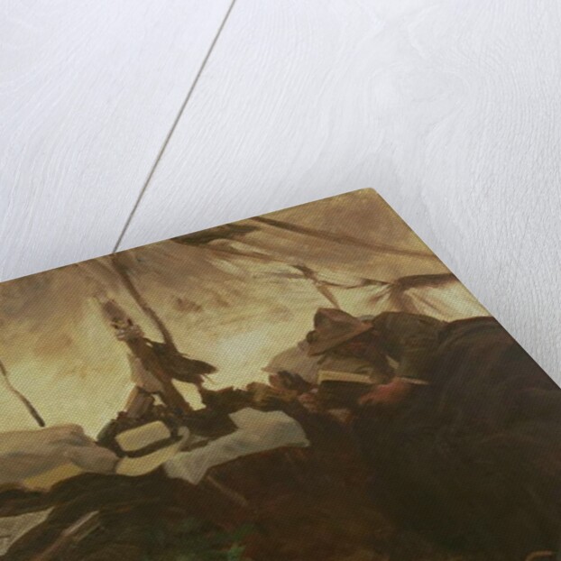 Inside a Tent in the Canadian Rockies, 1916 by John Singer Sargent