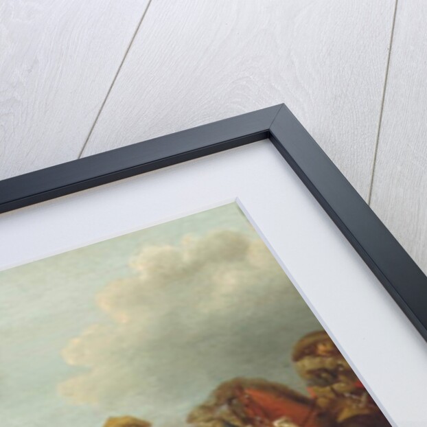 A cavalry battle by Palamedes Palamedesz