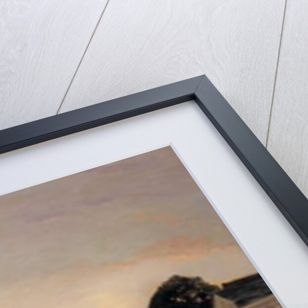 A village near Bonnieres, 1861 by Charles Francois Daubigny