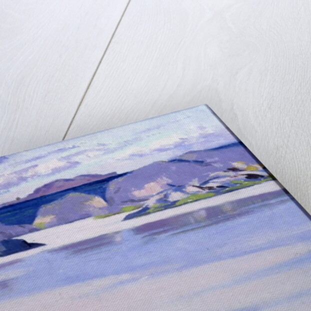 Low tide, Iona, looking towards the Dutchman's Cap, Lunga by Francis Campbell Boileau Cadell