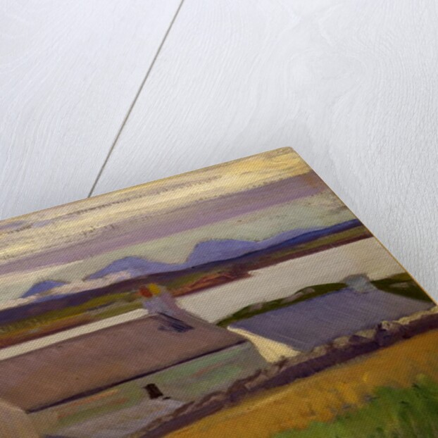 Nightfall, Iona, Paps of Jura beyond by Francis Campbell Boileau Cadell