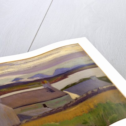 Nightfall, Iona, Paps of Jura beyond by Francis Campbell Boileau Cadell