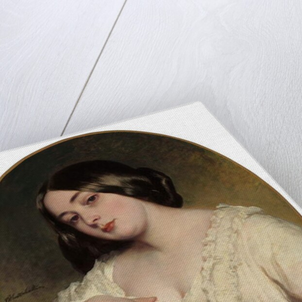 Portrait of a lady by Franz Xaver Winterhalter