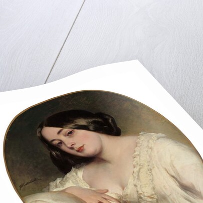 Portrait of a lady by Franz Xaver Winterhalter