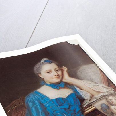 Portrait of Marie Fel, c.1753 by Maurice Quentin de la Tour