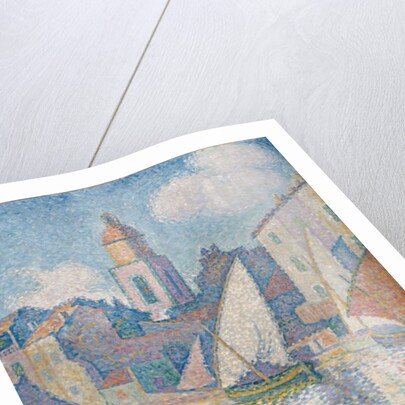 Steeple of Saint Tropez, 1896 by Paul Signac